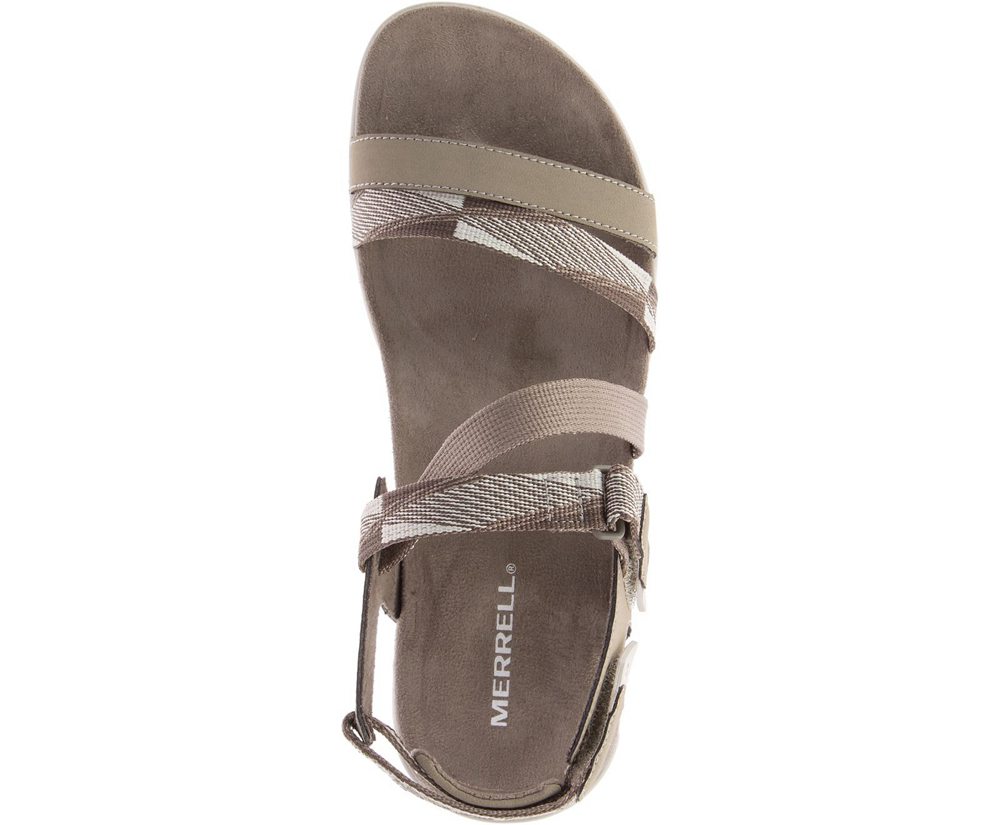 Merrell Sandaler Dame - District Mendi Backstrap - Grå - HRJ916754